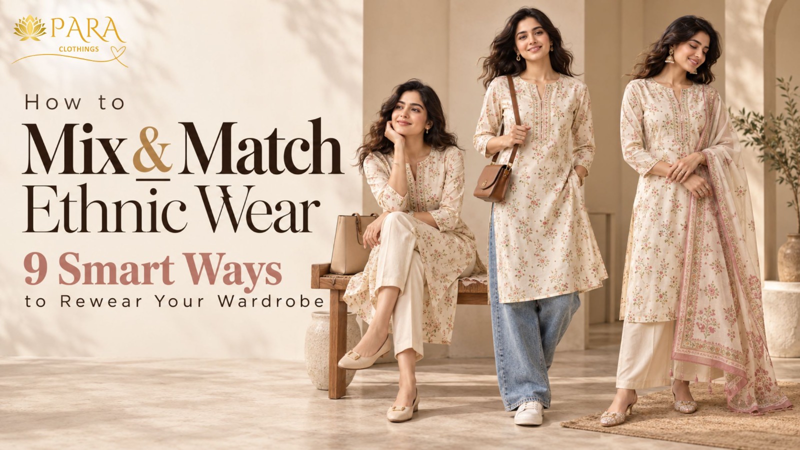 How to Mix and Match Ethnic Wear: 9 Smart Ways to Rewear Your Wardrobe