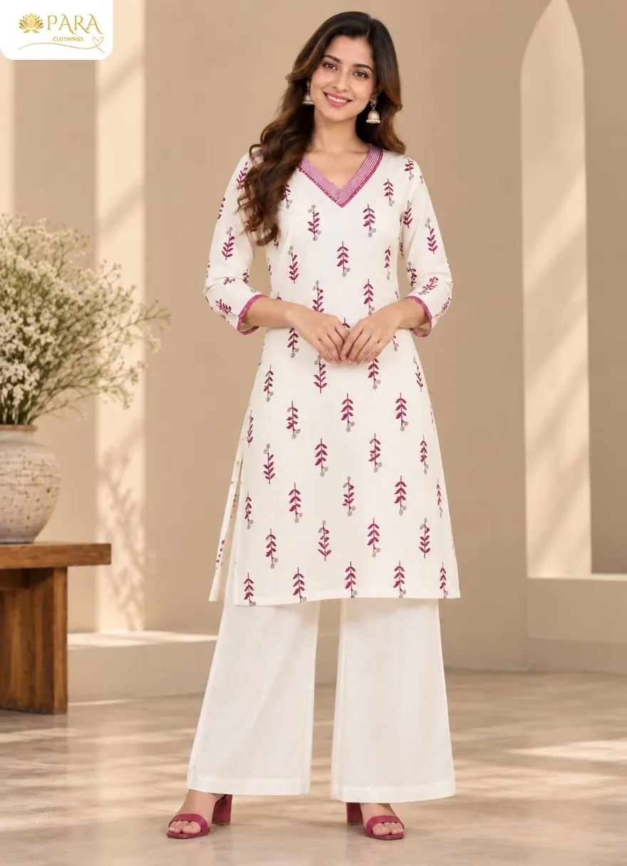 Off-White-Leaf-Printed-Kurta-with-Palazzo-Set